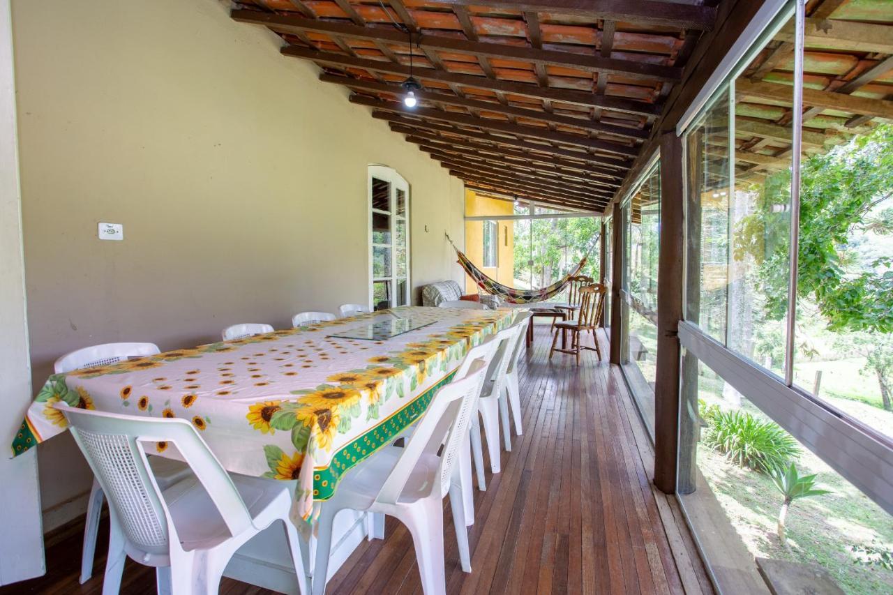 Chacara C Piscina Churrasqueira E Wi-Fi Em Ibiúna エクステリア 写真